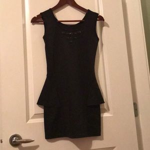 Body tight little black dress